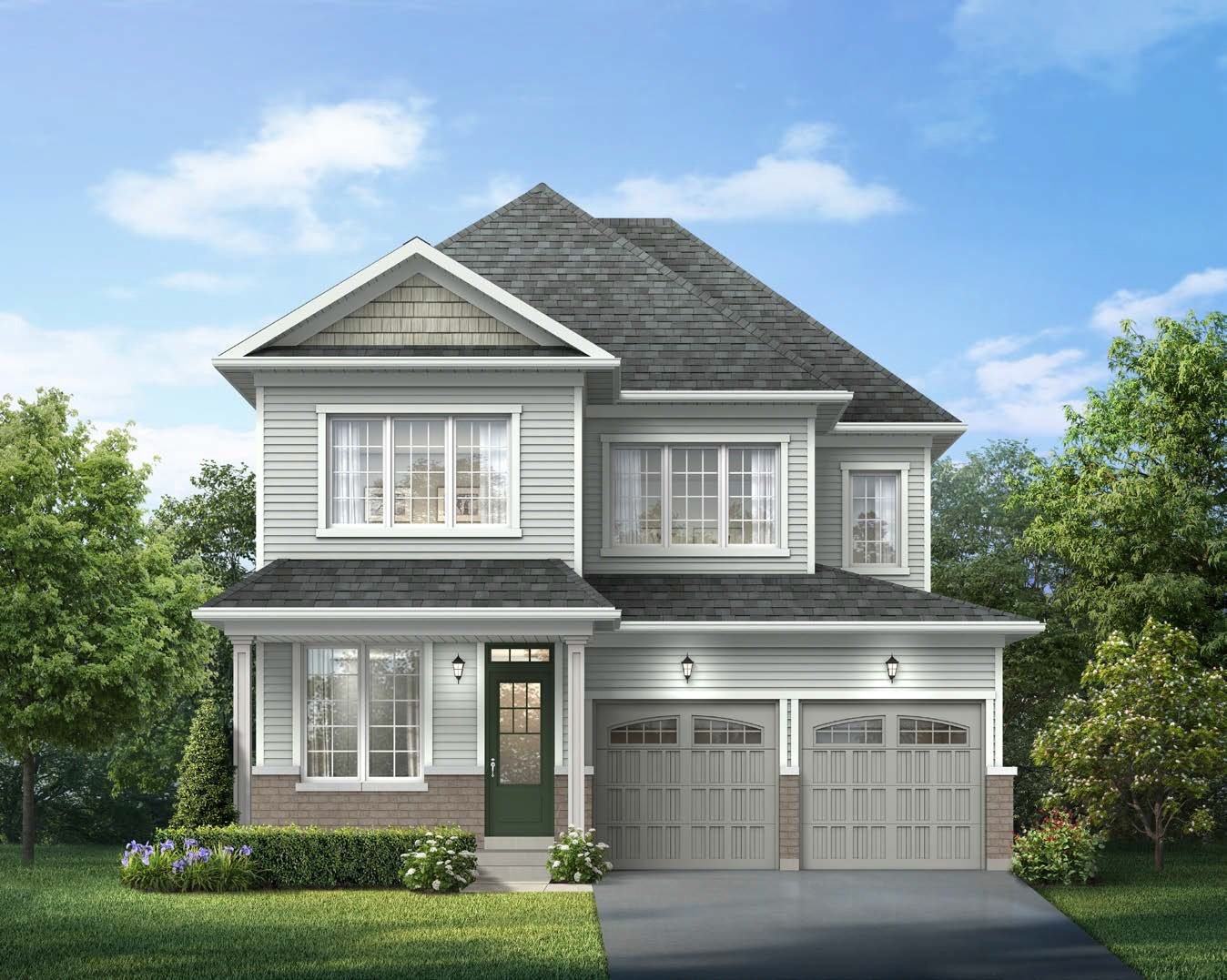 Dreamscape Oshawa Double Car Garage Family Homes