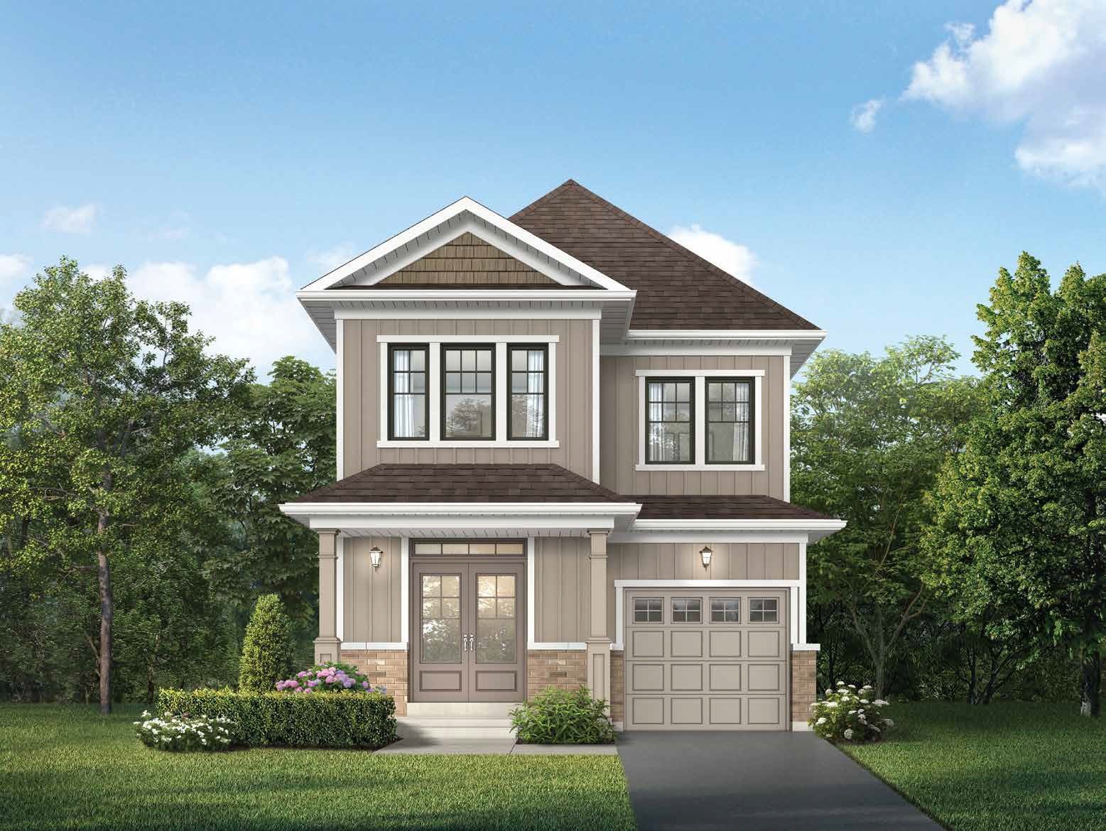 Dreamscape Oshawa Single Car Garage homes